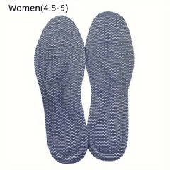 5D Memory Foam Orthopedic Insole Men/Women Nano Deodorant Insole