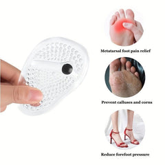 Metatarsal Pads for Ball of Foot Pain Relief - Gel Forefoot Cushions