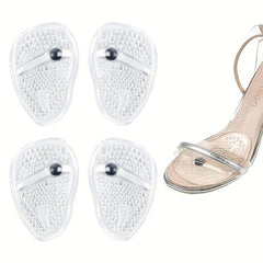 Metatarsal Pads for Ball of Foot Pain Relief - Gel Forefoot Cushions
