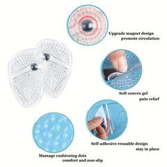 Metatarsal Pads for Ball of Foot Pain Relief - Gel Forefoot Cushions