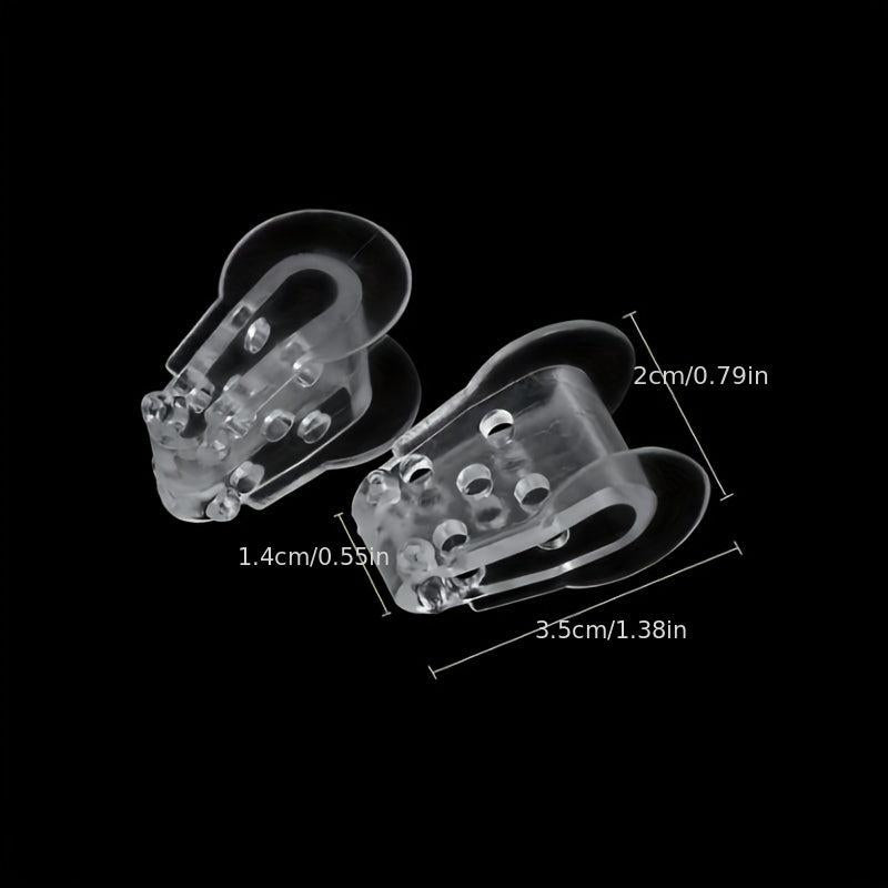 2pcs Toe Separators Silicone Toe Spacers For Overlapping Toes