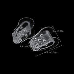 2pcs Toe Separators Silicone Toe Spacers For Overlapping Toes