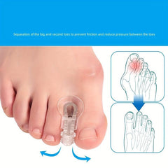 2pcs Toe Separators Silicone Toe Spacers For Overlapping Toes