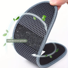 Bamboo Charcoal Anti-odor Deodorant Insoles Comfortable Shoe Pads Sole