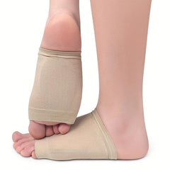 Professional Elastic Foot Bandages Flat Feet Massage Silicone Insoles Arch Pads