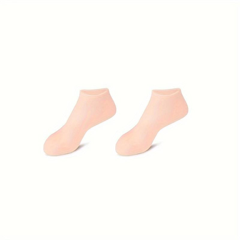 Silicone Moisturizing Socks Foot Cover Anti Cracked Feet Bath Pedicure Socks