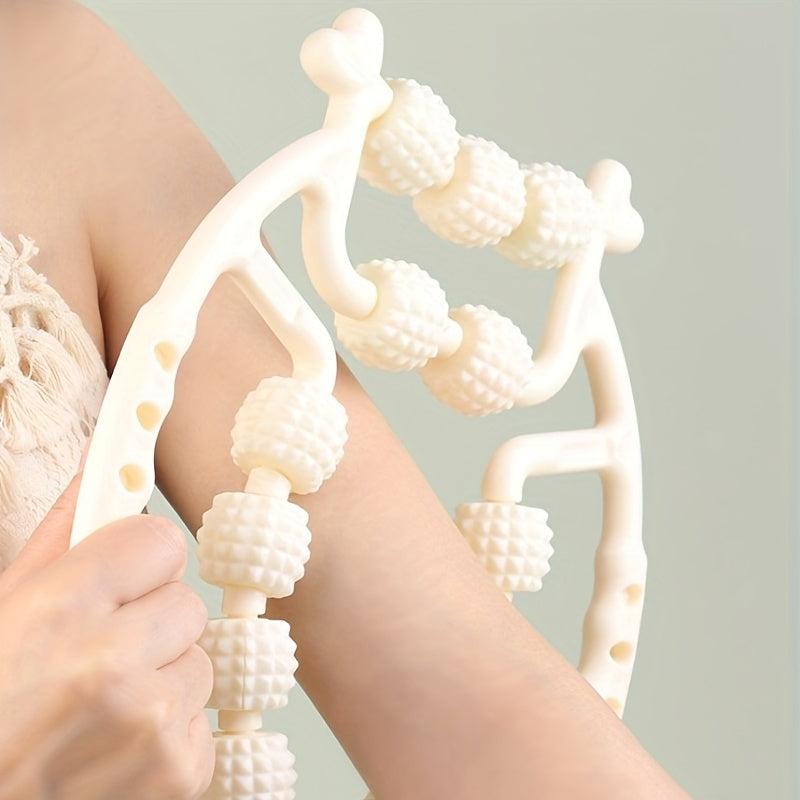 13 Plastic Roller Ring Leg Hand Shoulder Neck Manual Massage