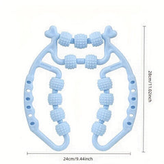 13 Plastic Roller Ring Leg Hand Shoulder Neck Manual Massage