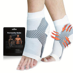 Compression Stockings Men Women Soft Ankle Sleeves