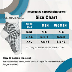 Compression Stockings Men Women Soft Ankle Sleeves