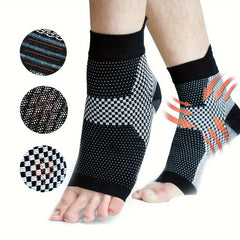 Compression Stockings Men Women Soft Ankle Sleeves
