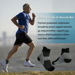 Compression Stockings Men Women Soft Ankle Sleeves