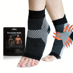 Compression Stockings Men Women Soft Ankle Sleeves