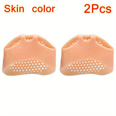 Honeycomb Silicone Foot Pads for High Heels - Anti-Slip Forefoot Pad
