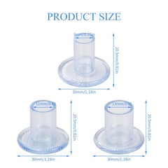 12 Pairs Clear Heel Stoppers High Heel Protectors Women Shoes Heels Savers