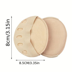 Forefoot Pad Foot Palm Five Finger Socks Invisible Toe Socks