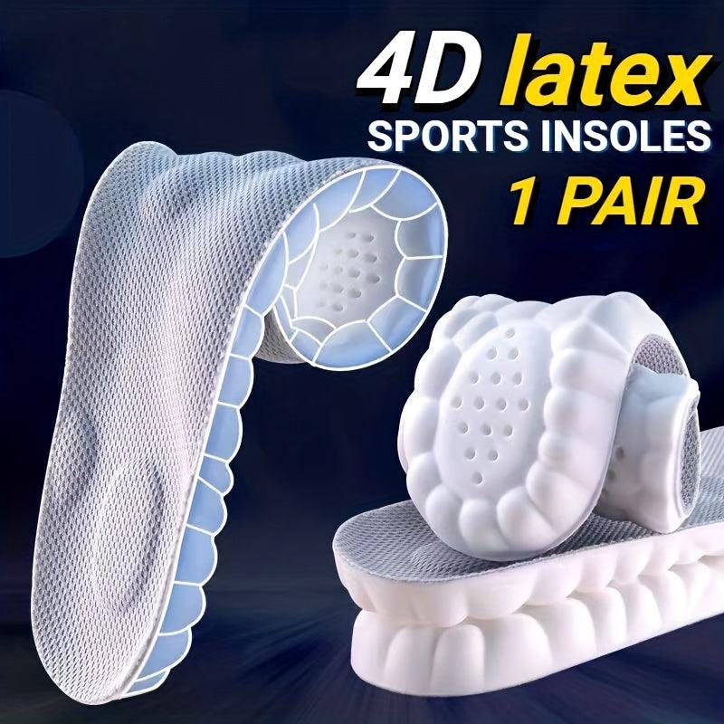 4D Cloud Tech Sports Insoles Soft Breathable Orthopedic Care