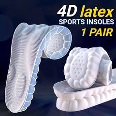 4D Cloud Tech Sports Insoles Soft Breathable Orthopedic Care