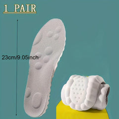 4D Cloud Tech Sports Insoles Soft Breathable Orthopedic Care