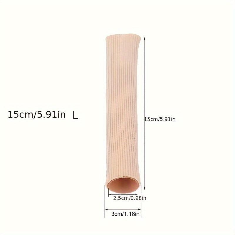 2pcs Toe Sleeve Protectors Soft Toe Separators Foot Care Tool