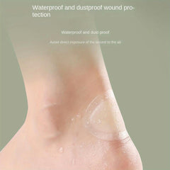 10pcs Half Size Invisible Gel Heel Stickers for Women's Shoes