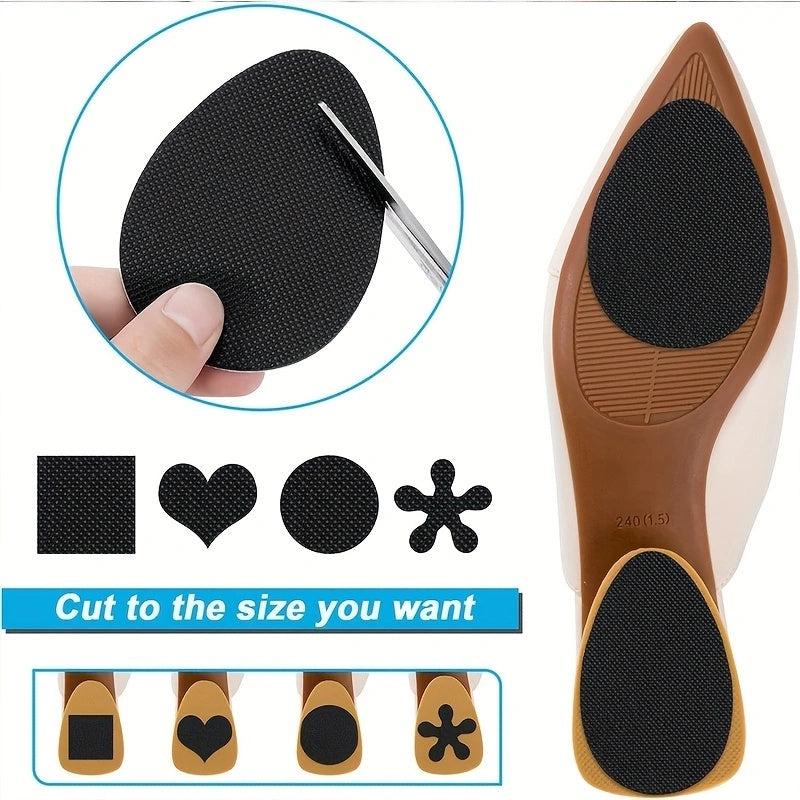 Shoe Bottom Silence & Anti-wear Stickers, Non-slip Pads for Women's High Heels