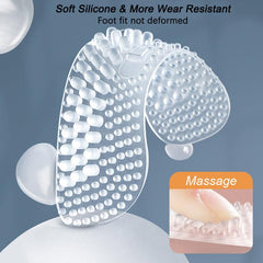 Silicone Heel Stickers Heels Grips Anti Slip Cushions Foot Care Protector