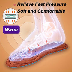 Self Heated Flannel Thermal Insole for Winter Sport
