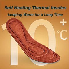 Self Heated Flannel Thermal Insole for Winter Sport