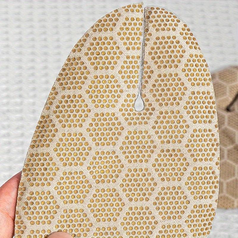 Comfort Flip Flops w/ Self-Adhesive Sole Cushioning