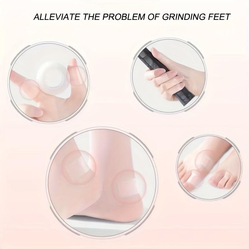Women's Transparent Shoe Heel Stickers Anti-wear Pads for High Heels
