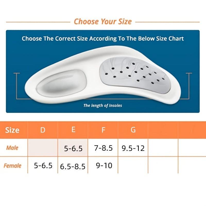 Orthotic Insoles Plantar Fasciitis Arch Support Improve Balance