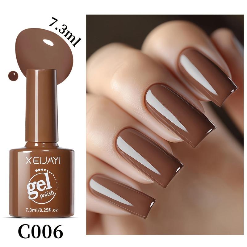 Autumn & Winter Gel Nail Polish Collection 9 Shades UV LED Soak Off Alcohol Glos