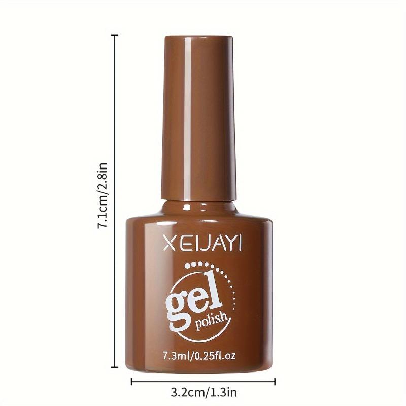 Autumn & Winter Gel Nail Polish Set 9 Colors Soak Off Alcohol Glossy Finish