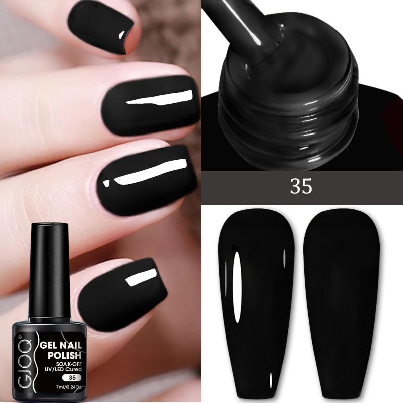 GJOQ Monochrome Gel Nail Polish - High Shine Finish