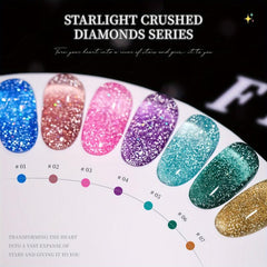 Reflective Shine Holographic Gel Nail Polish 10ml