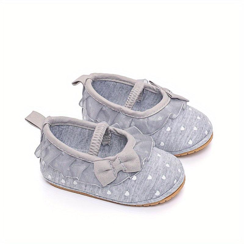 Soft Soled Anti Slip Baby Shoes 0-12 Months Girls