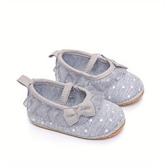 Soft Soled Anti Slip Baby Shoes 0-12 Months Girls