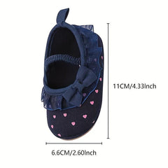 Soft Soled Anti Slip Baby Shoes 0-12 Months Girls