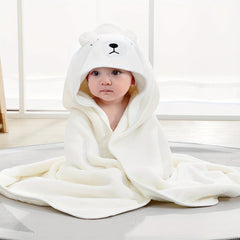 Soft & Absorbent Baby Kids Cartoon Animal Bath Towel & Robe