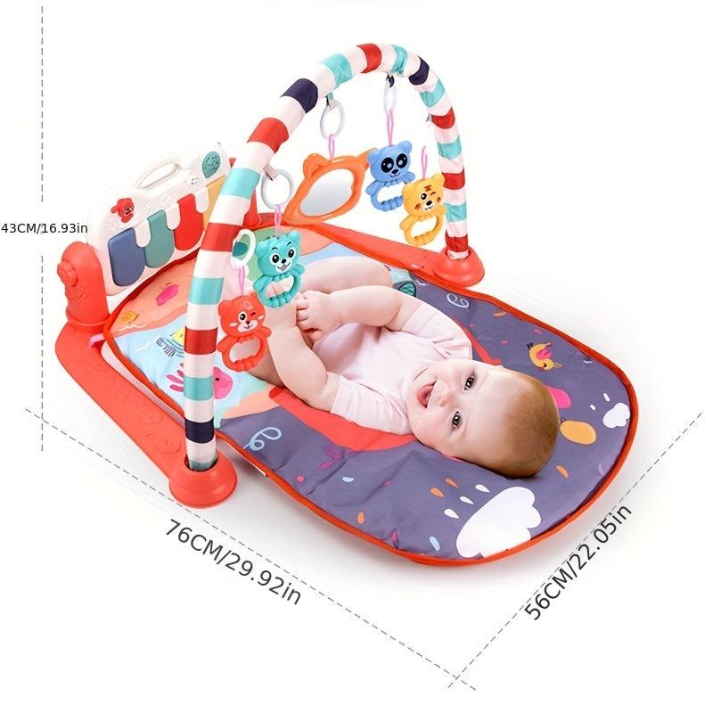Colorful Baby Play Mat Activity Gym Fun Music & Toys 0-12 Months