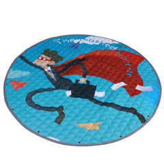 Cartoon Baby Crawling Mat & Toy Storage Mat