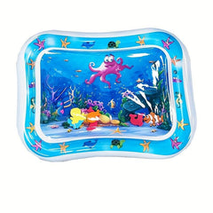 Inflatable Tummy Time Water Mat - Baby & Toddler Play Activity Center