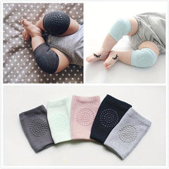 4 Pairs Baby Crawling Knee Pads Non Slip Protective Kneepads