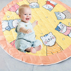 Round Children's Play Mat Non-slip Baby Crawling Mat