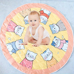 Round Children's Play Mat Non-slip Baby Crawling Mat