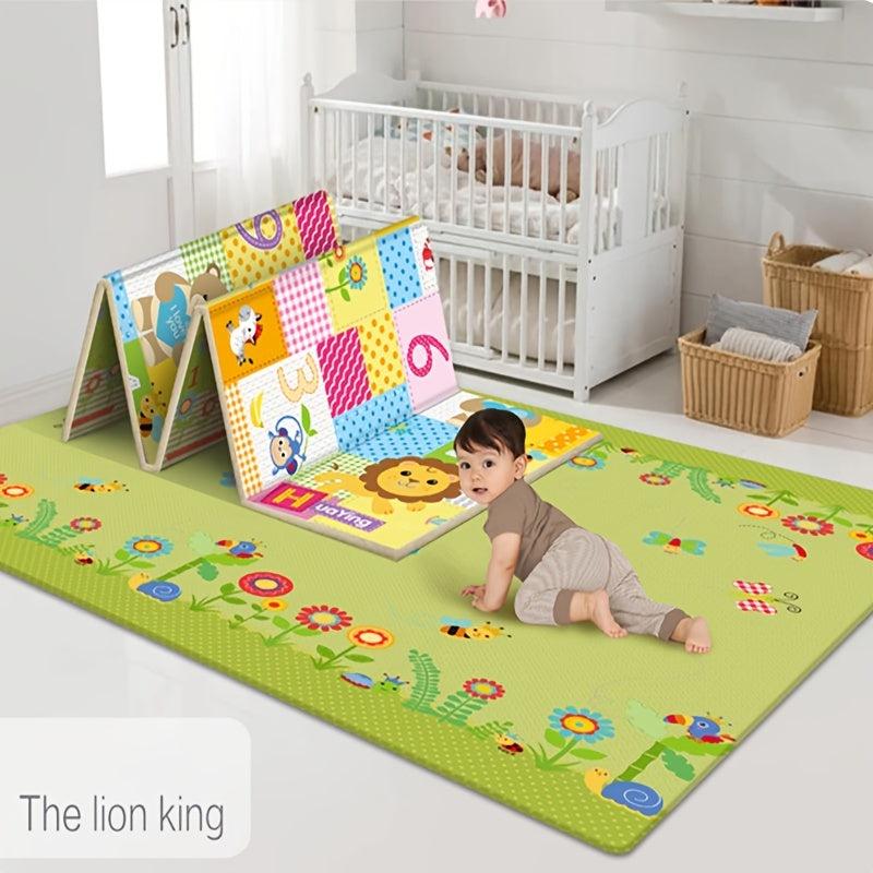 Foldable Baby Crawling Mat Waterproof Easy Clean Play Mat