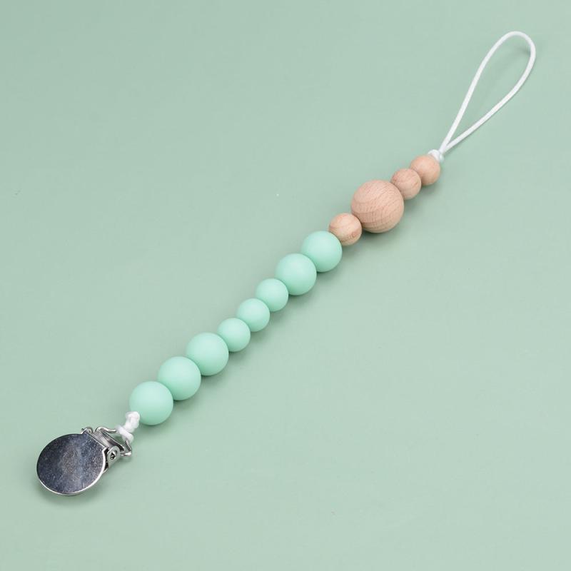 Silicone Pacifier Clip Chain BPA Baby Teether Toy