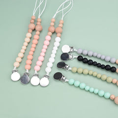 Silicone Pacifier Clip Chain BPA Baby Teether Toy