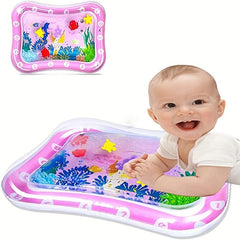 Inflatable Tummy Time Mat For Babies Pink